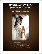 Wedding Psalm (Happy Are Those) Vocal Solo & Collections sheet music cover